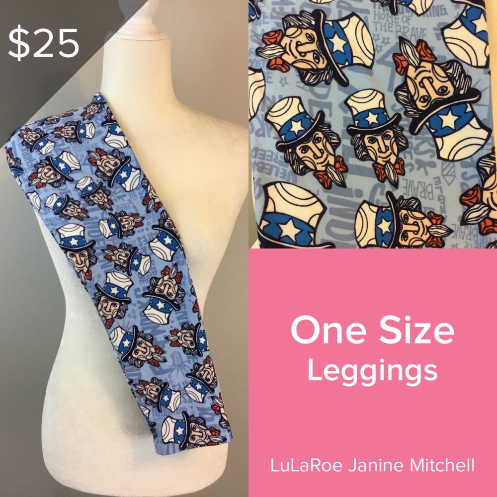 LuLaRoe one size leggings Americana